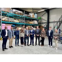 Regionalausschuss Eifel besucht Pultex GmbH in Simmerath